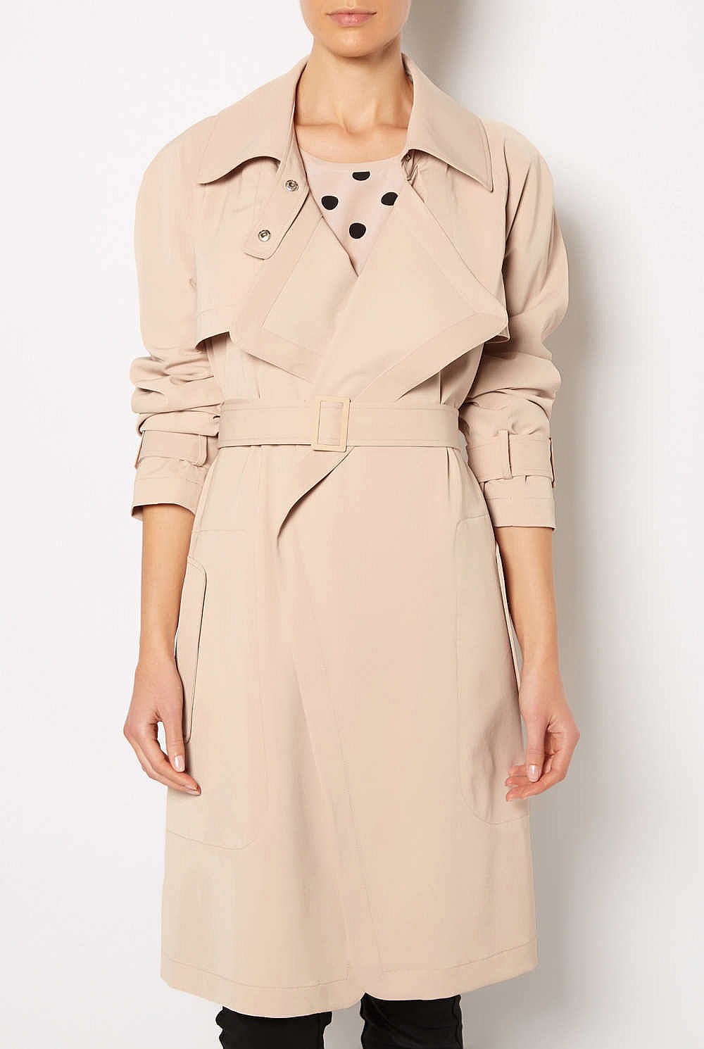 Soft Drape Trench