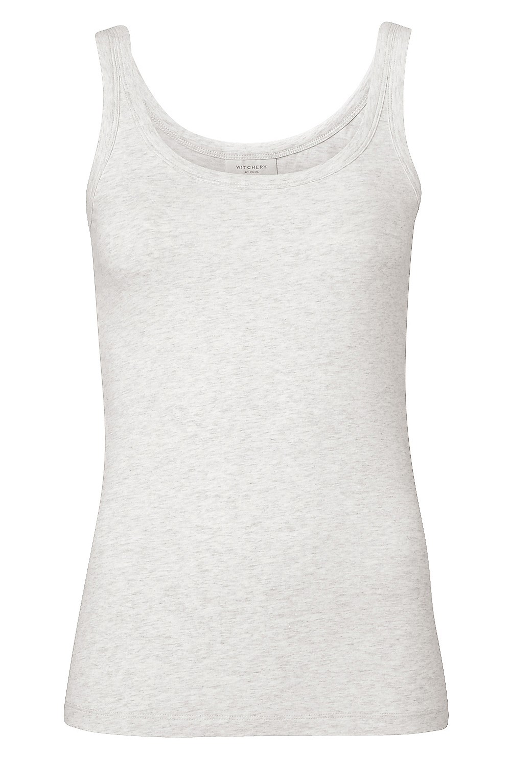 Cotton Basic Scoop Tank