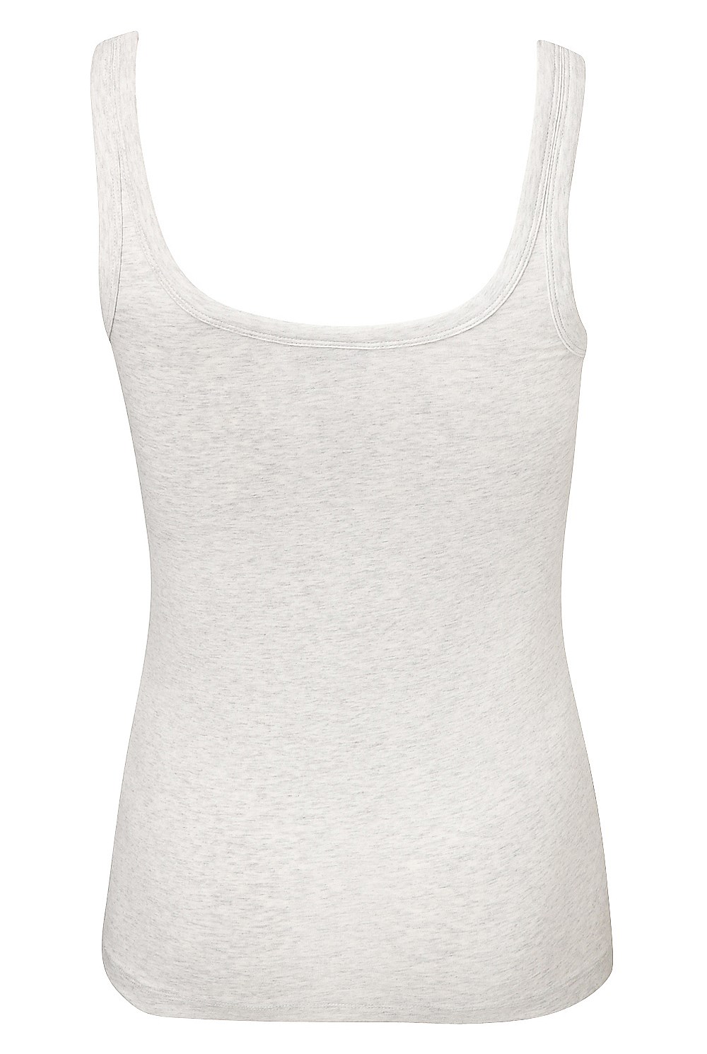 Cotton Basic Scoop Tank