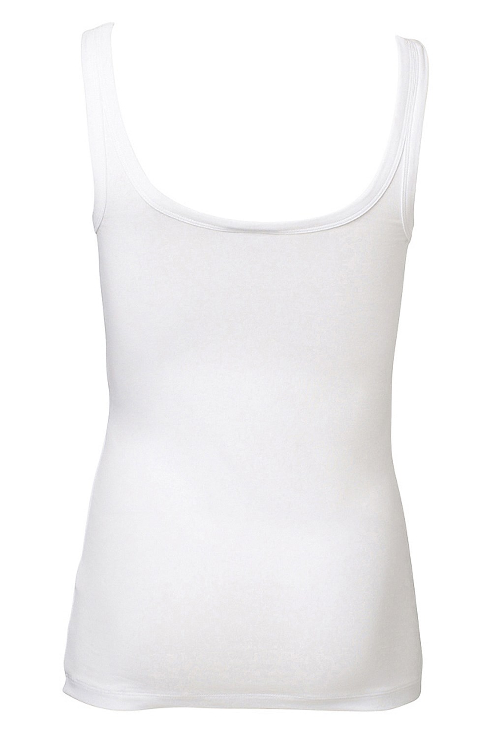 Cotton Basic Scoop Tank