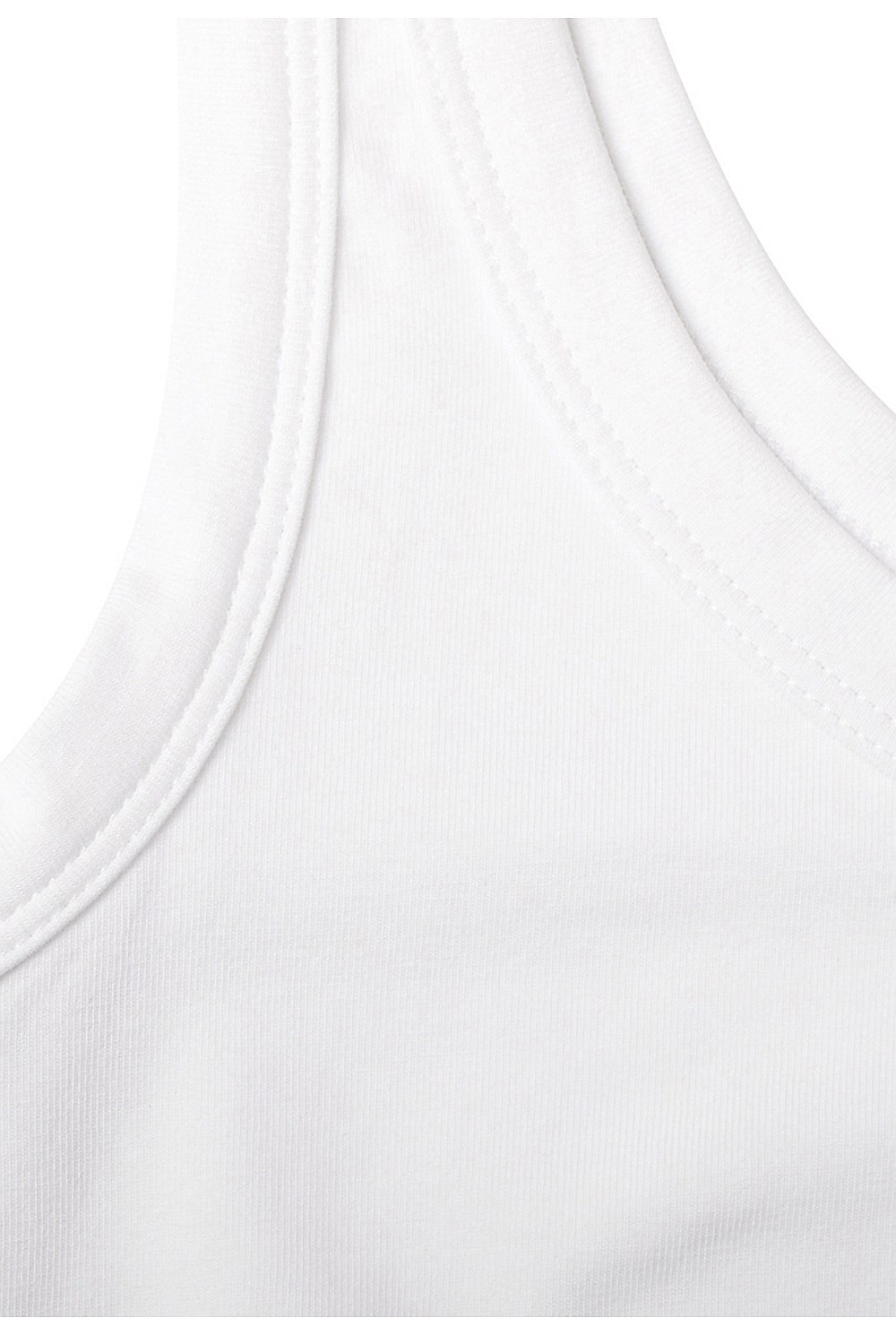 Cotton Basic Scoop Tank