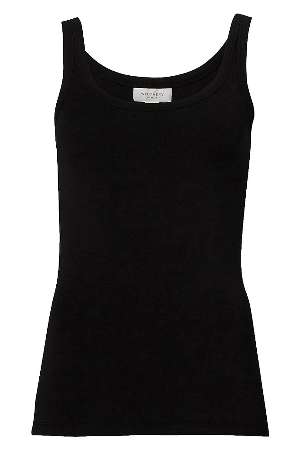 Cotton Basic Scoop Tank