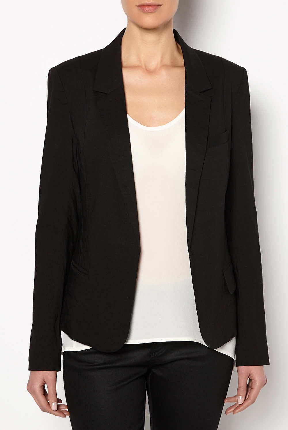 Linen Kick Back Blazer