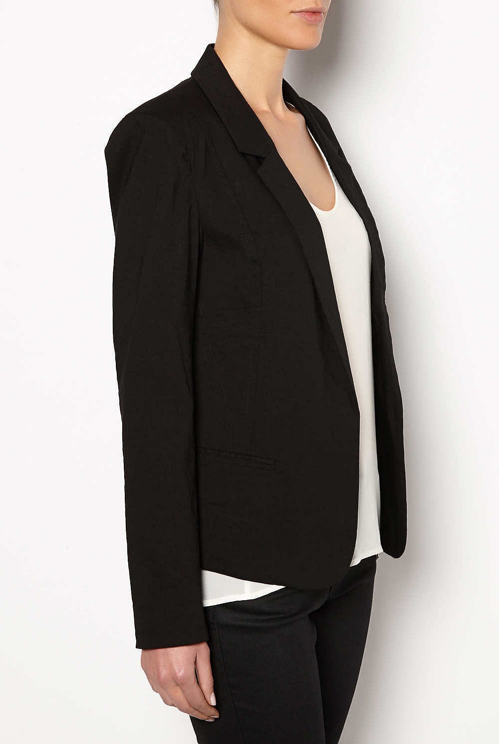 Linen Kick Back Blazer