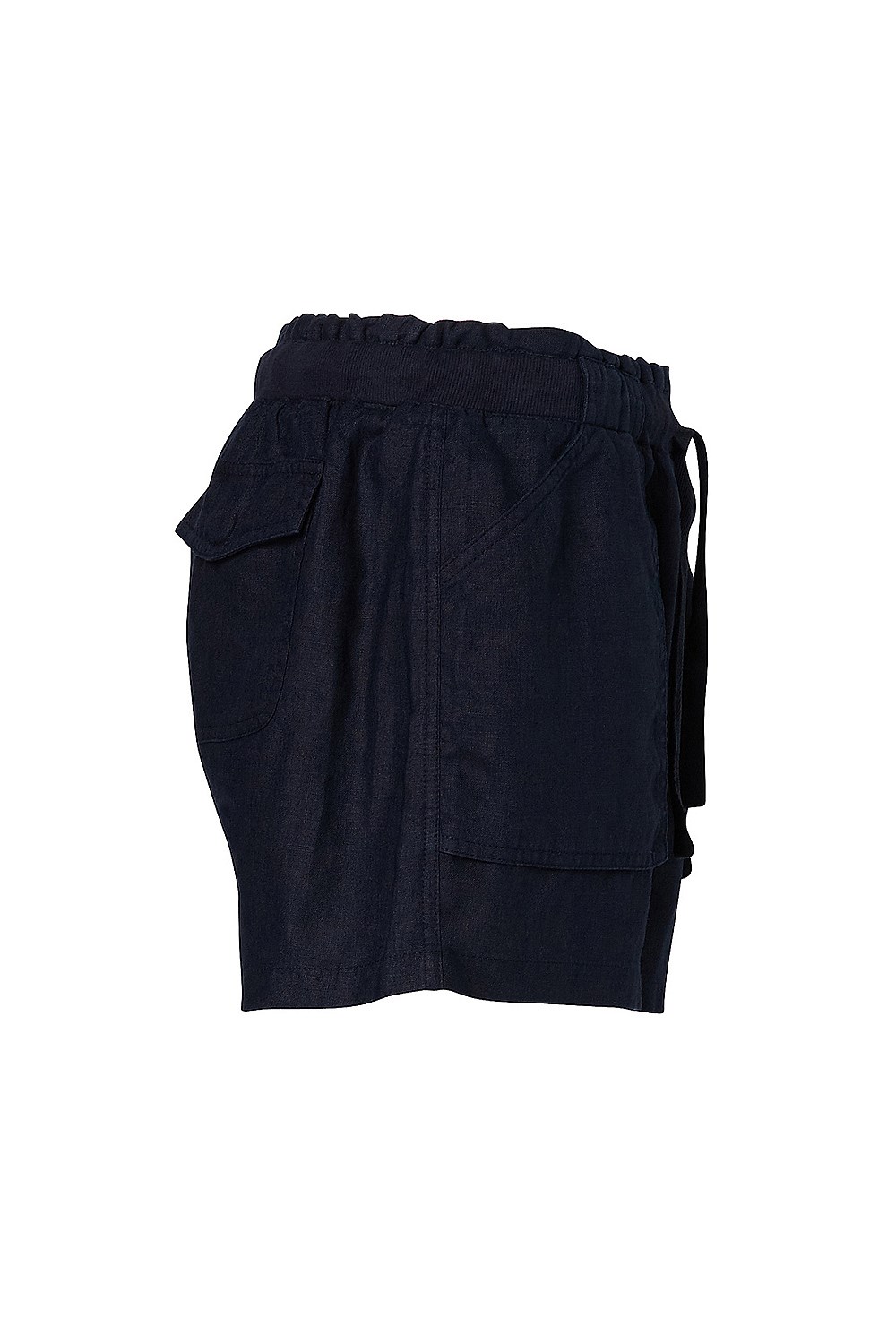 Casual Rib Detail Short