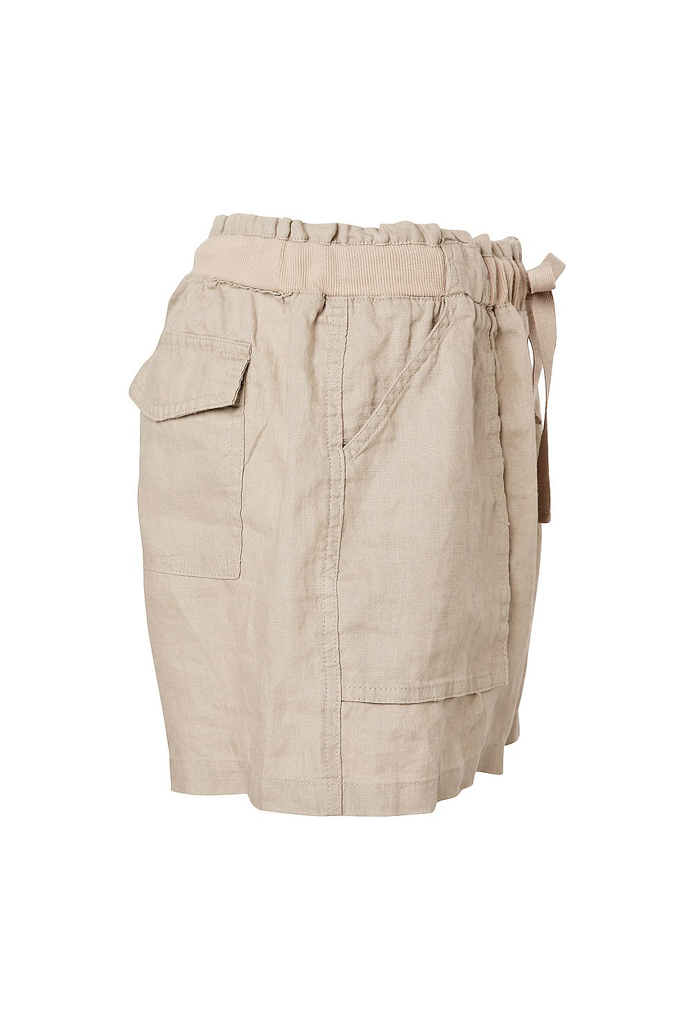Casual Rib Detail Short