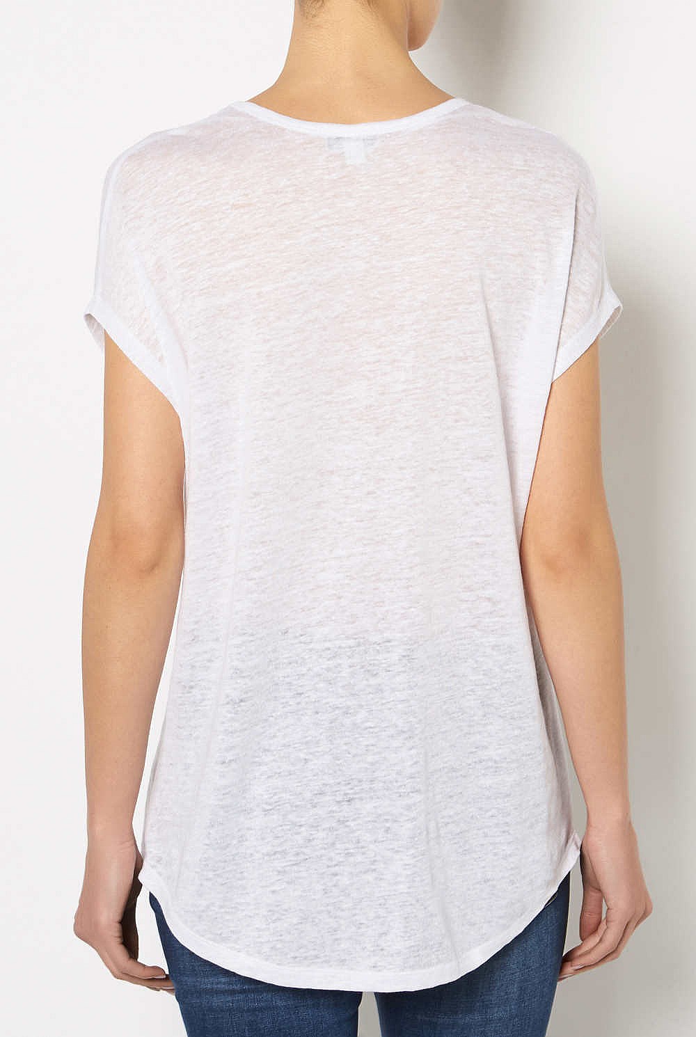 Linen Short Sleeve Tee