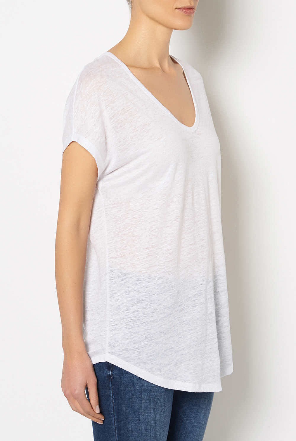 Linen Short Sleeve Tee