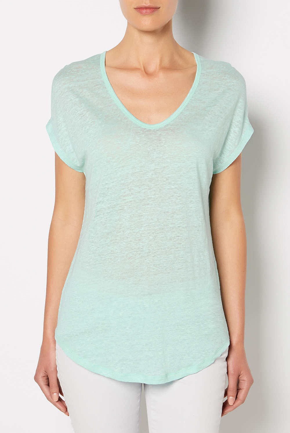 Linen Short Sleeve Tee