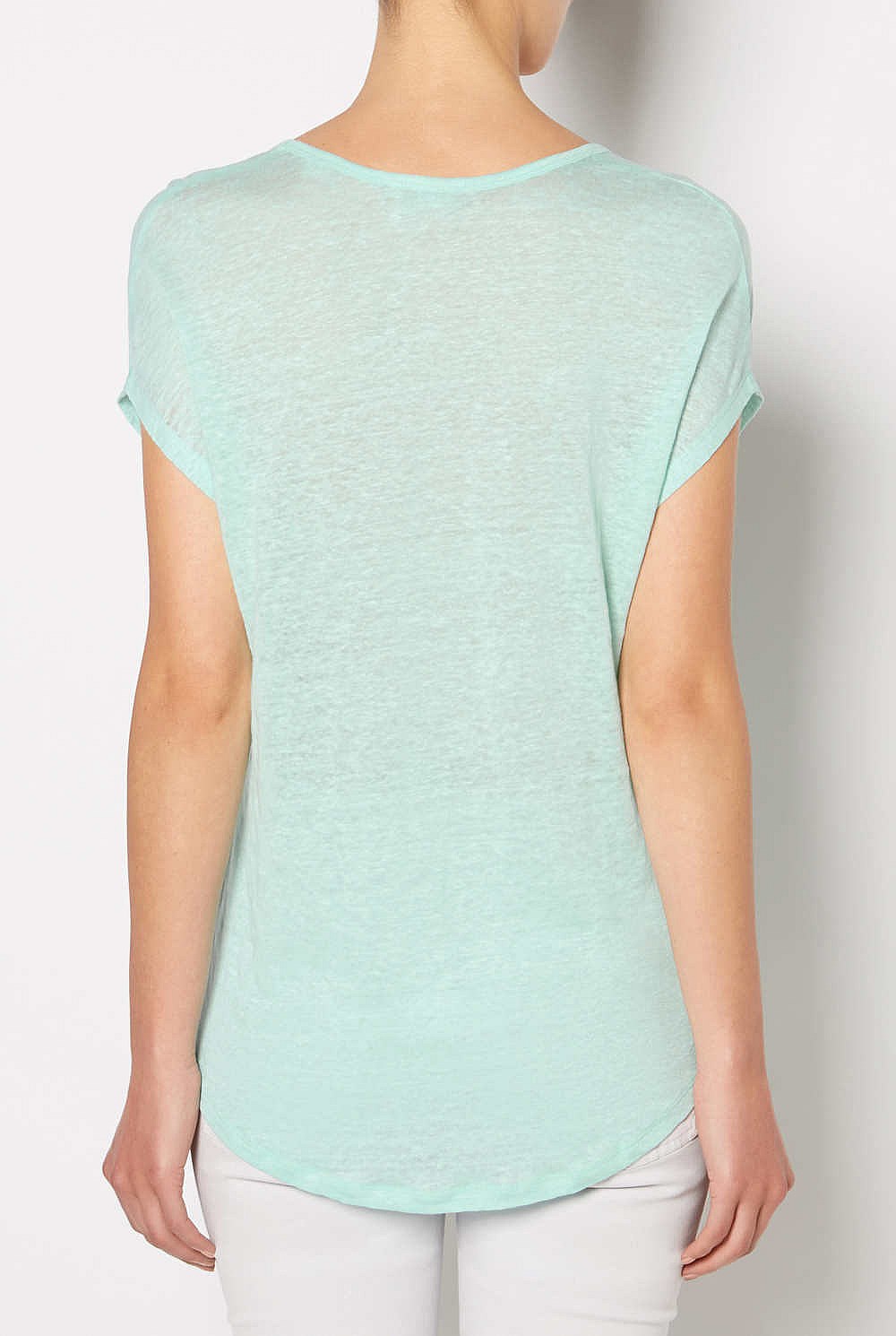 Linen Short Sleeve Tee