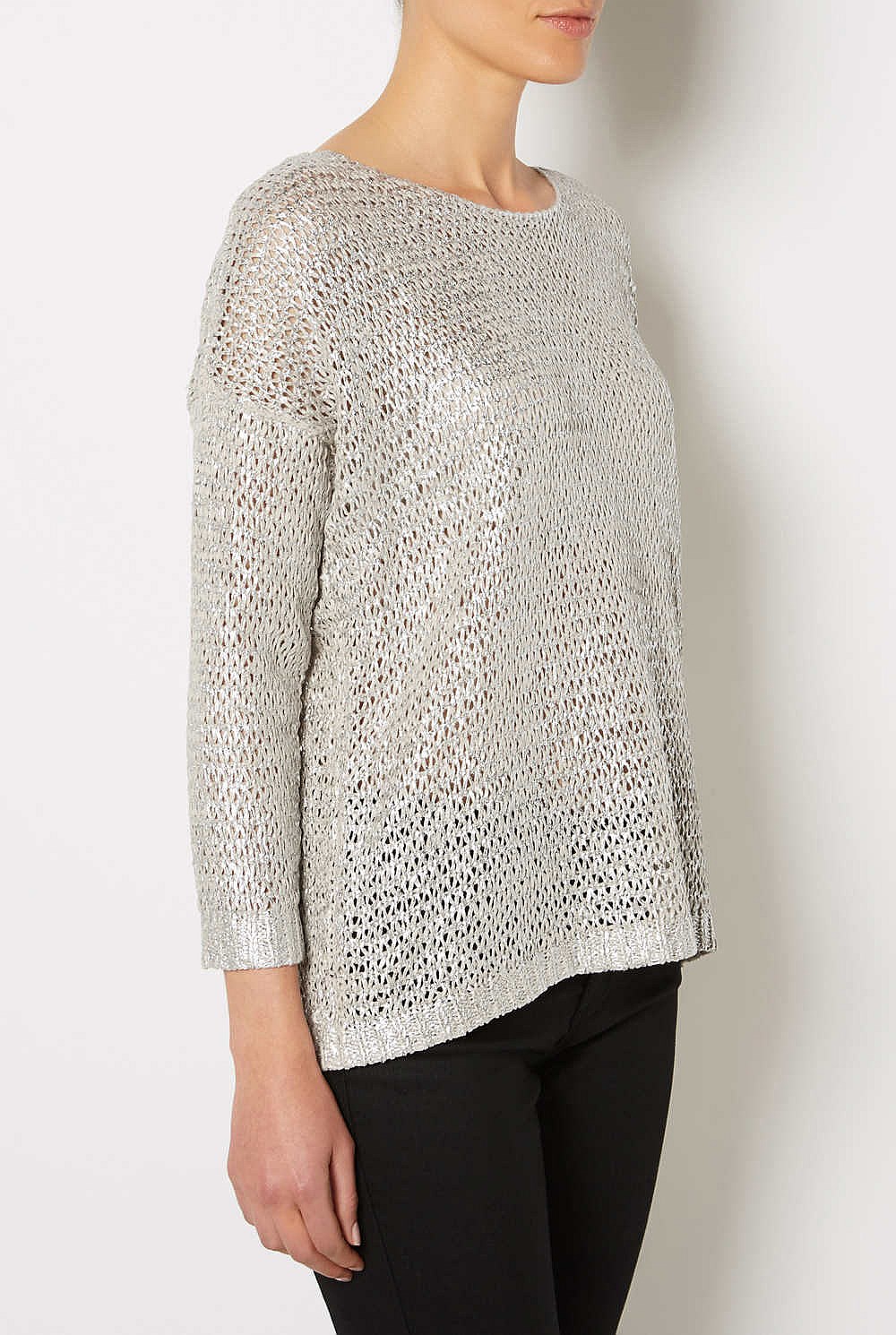 Foil Texture Knit