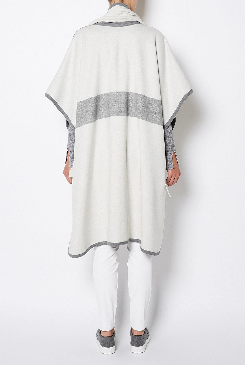 Stripe Blanket Wrap