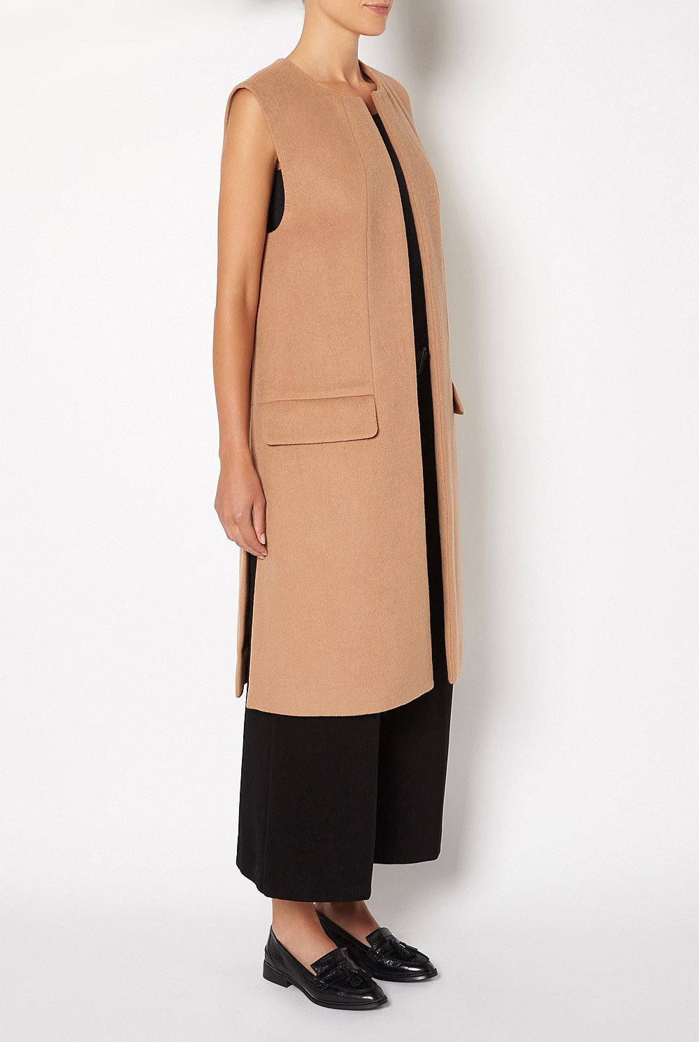 Sleeveless Coat