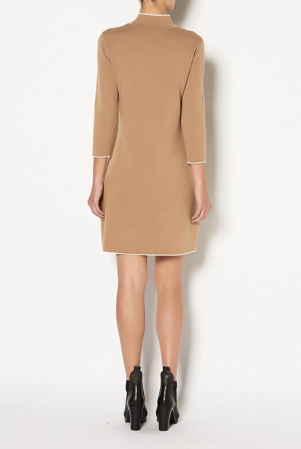 High Neck Knit Shift