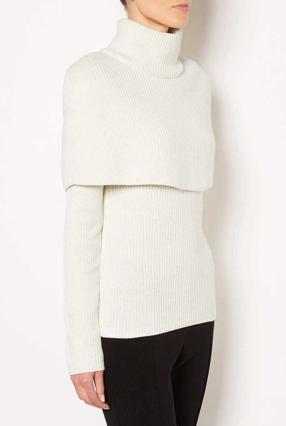 Farrah Turtle Neck Cape