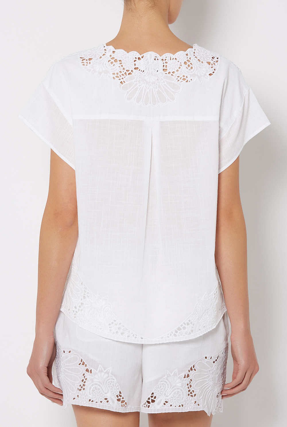 Lace Detail Top